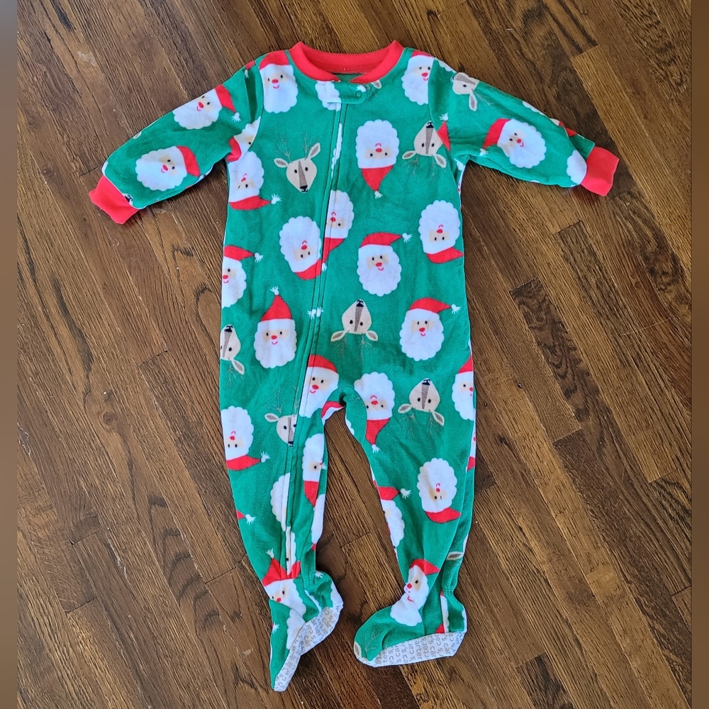 Toddler Boy's Carter's Christmas Pajamas, sz 18M